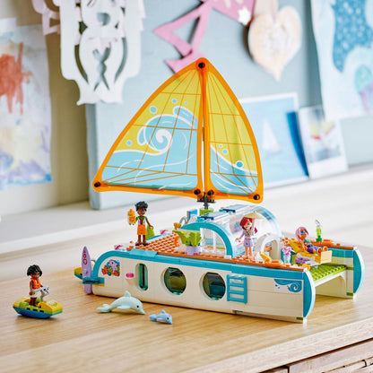 LEGO® Friends™ Travel Boat Adventure - Bộ Lắp Ráp Du Thuyền Phiêu Lưu (42664) - LEGO Chính Hãng LEGO - ảnh 1 - LEGO Friends