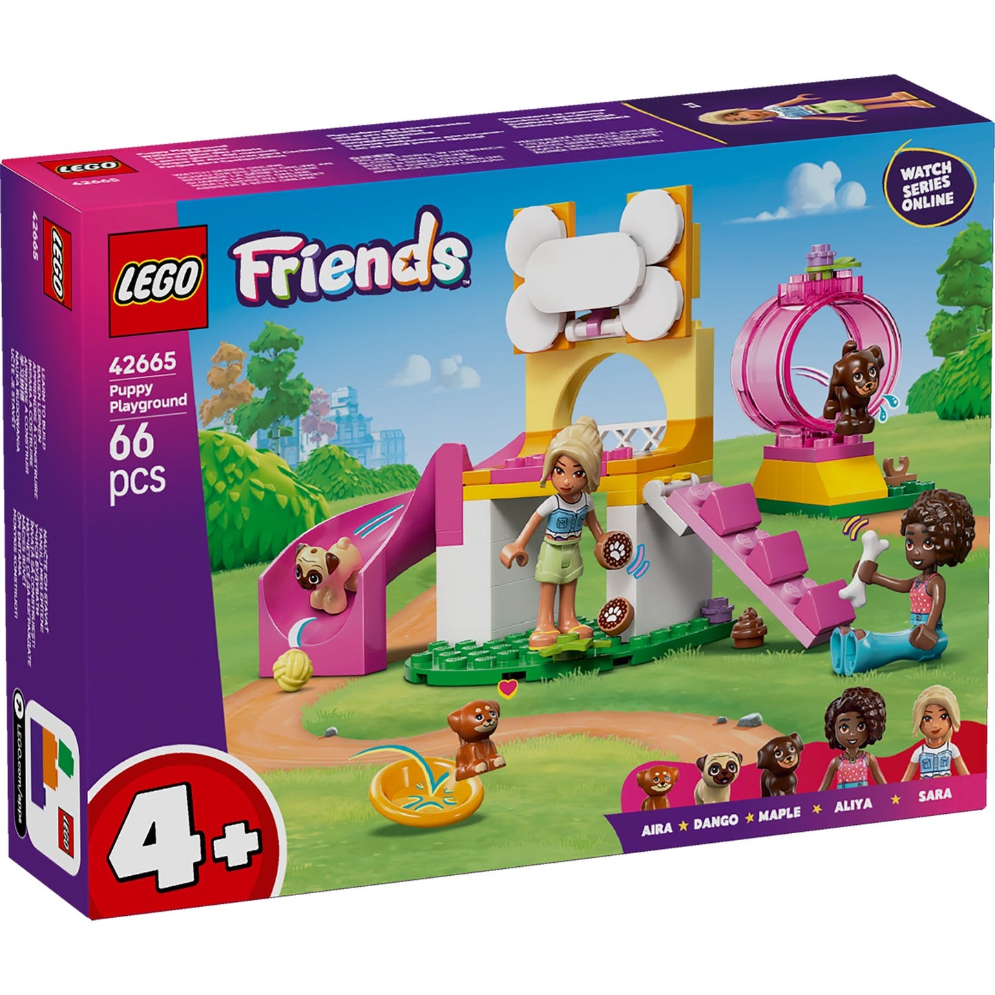 LEGO® Friends™ Puppy Playground - Bộ Lắp Ráp Sân Chơi Cún Con 42665 - LEGO - Hình ảnh sản phẩm