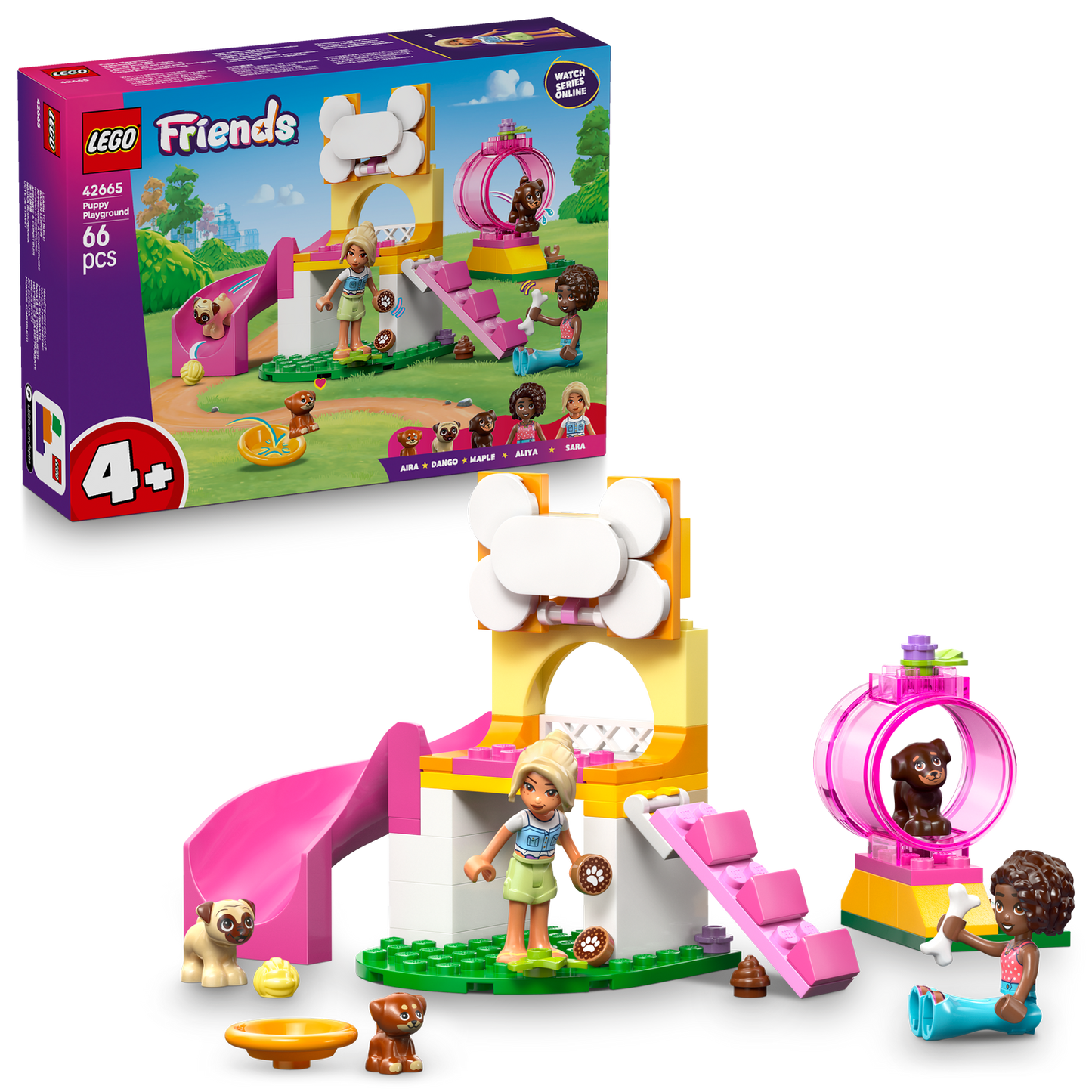 LEGO® Friends™ Puppy Playground - Bộ Lắp Ráp Sân Chơi Cún Con 42665 - LEGO LEGO - ảnh 4 - Building Toys