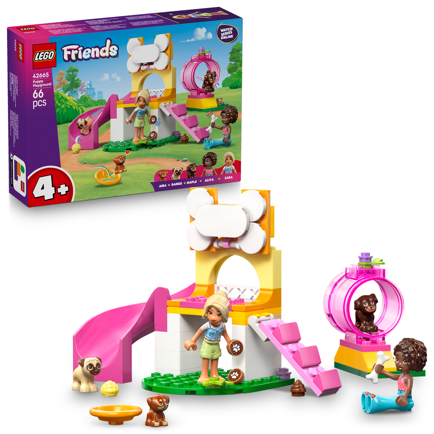 LEGO® Friends™ Puppy Playground - Bộ Lắp Ráp Sân Chơi Cún Con 42665 - LEGO LEGO - ảnh 4 - Building Toys