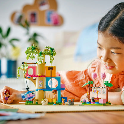 LEGO® Friends™ Cat Birthday Party & Tree House - Bộ Đồ Chơi Lắp Ráp Tiệc Sinh Nhật Mèo & Nhà Cây - LEGO 42666 - Góc nhìn khác 3