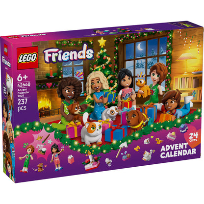 LEGO® Friends Advent Calendar 2025 - Bộ Lịch Mùa Vọng Đồ Chơi Xếp Hình (42668) - Hình ảnh sản phẩm