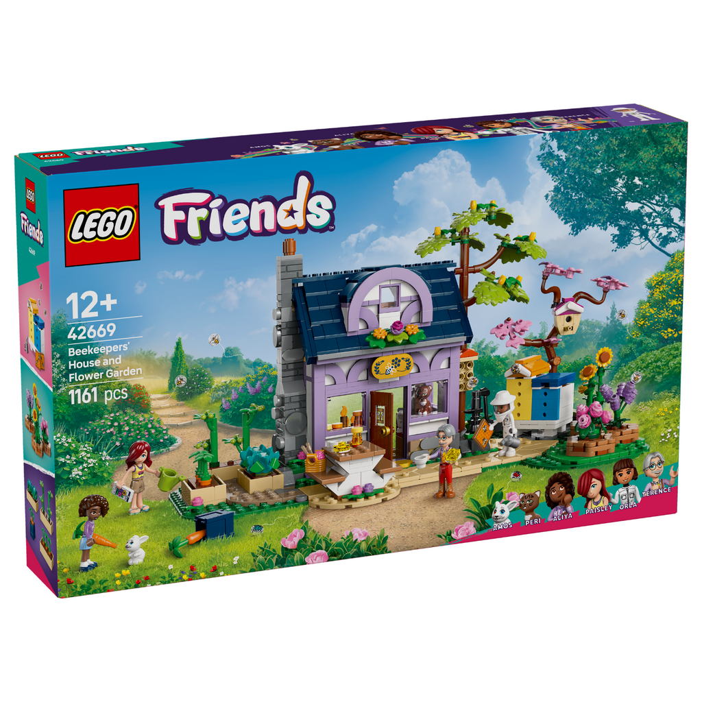 LEGO® Friends™ Beekeepers' House and Flower Garden - Bộ Lắp Ráp Ngôi Nhà Người Nuôi Ong LEGO 42669 - Hình ảnh sản phẩm