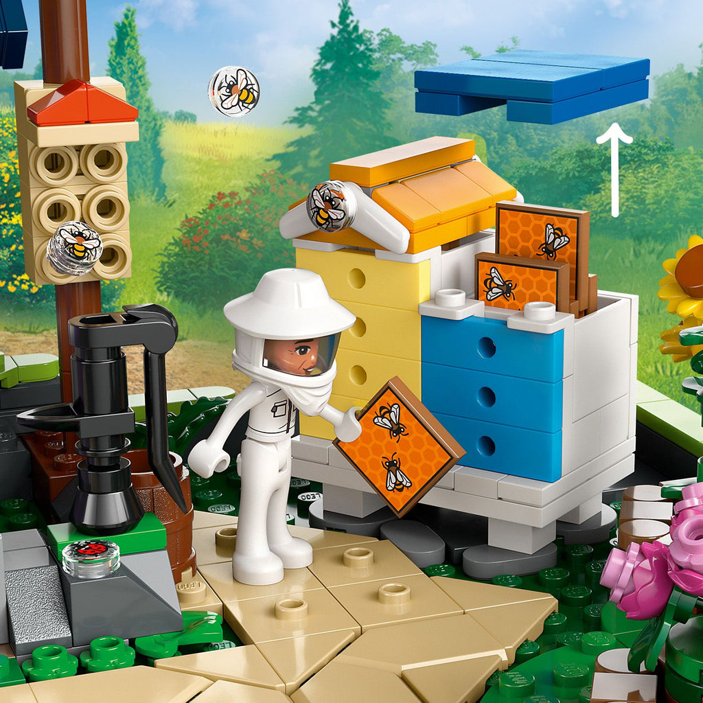 LEGO® Friends™ Beekeepers' House and Flower Garden - Bộ Lắp Ráp Ngôi Nhà Người Nuôi Ong LEGO 42669 LEGO - ảnh 1 - LEGO Set