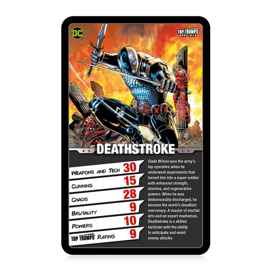 DC Super Villains Top Trumps Card Game - Trò Chơi Thẻ Bài Chiến Thuật - Winning Moves