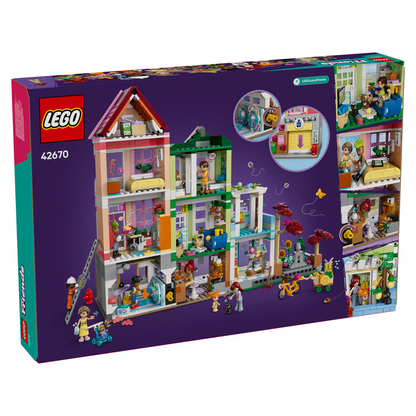 LEGO® Friends™ Heartlake City Apartments and Stores - Bộ Lắp Ráp Căn Hộ Và Cửa Hàng Thành Phố Heartlake - LEGO 42670