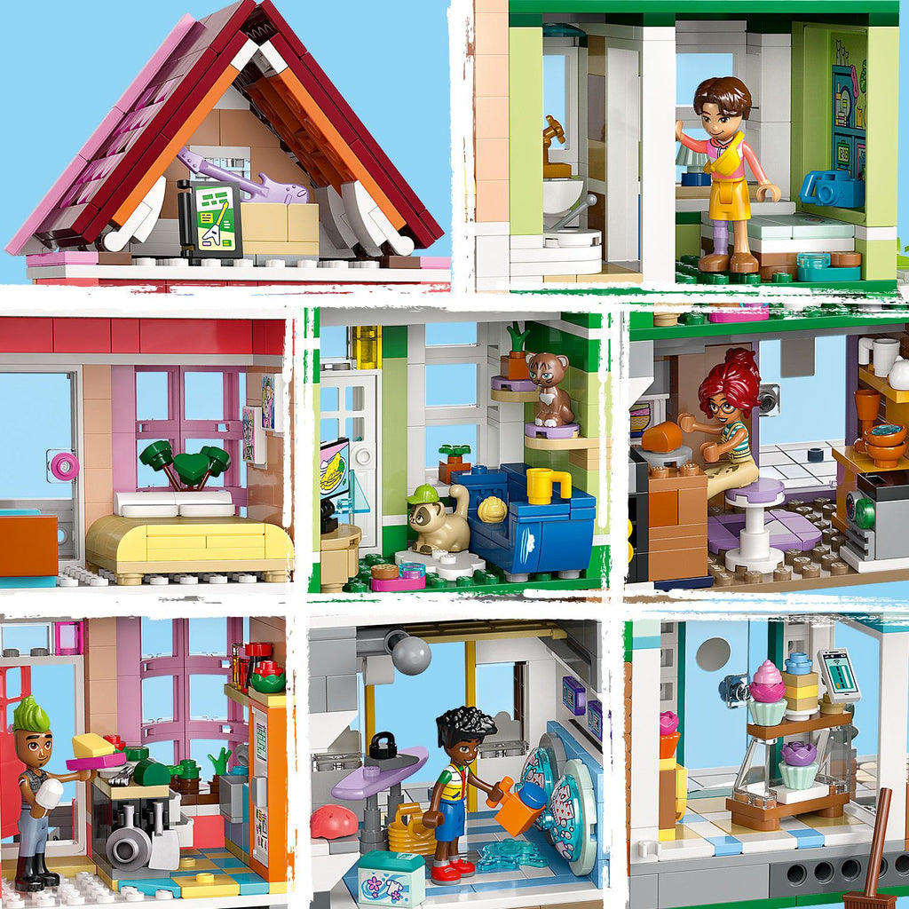 LEGO® Friends™ Heartlake City Apartments and Stores - Bộ Lắp Ráp Căn Hộ Và Cửa Hàng Thành Phố Heartlake - LEGO 42670 LEGO - ả