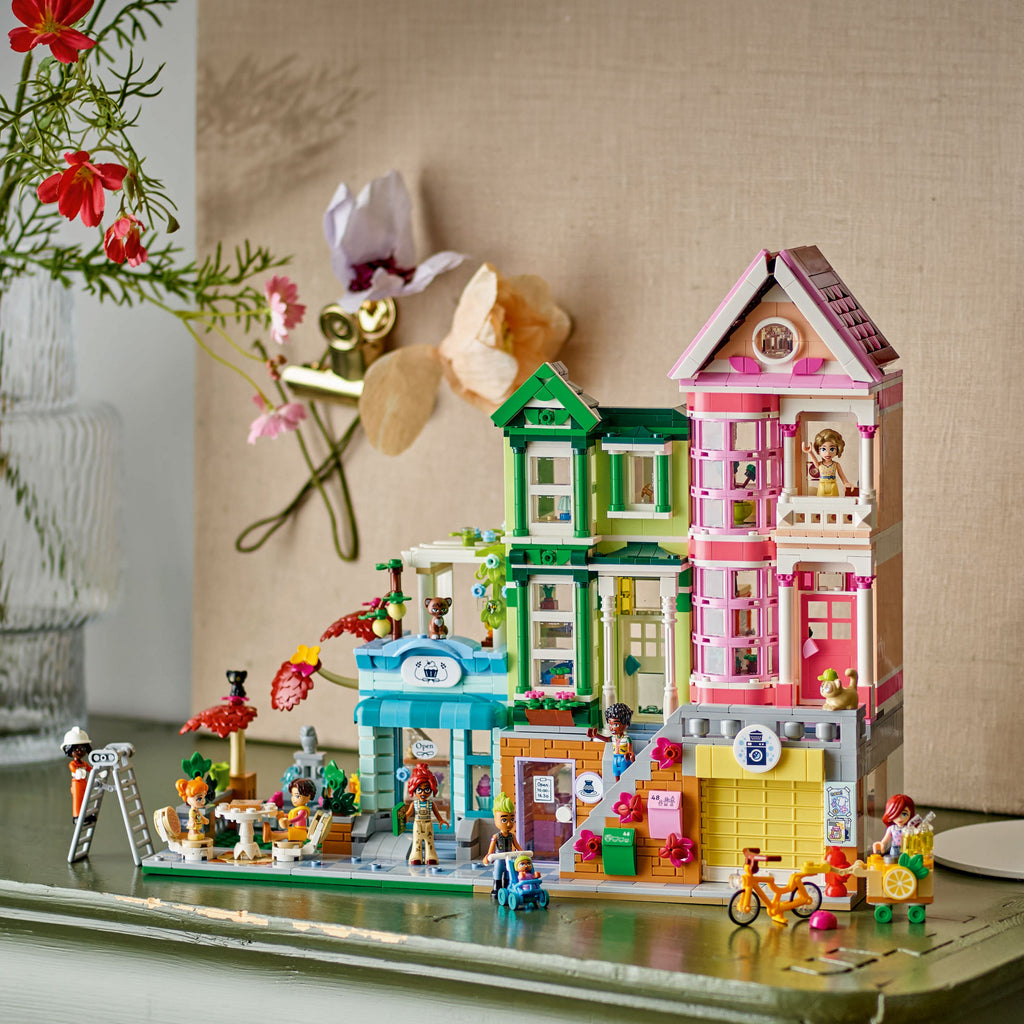 LEGO® Friends™ Heartlake City Apartments and Stores - Bộ Lắp Ráp Căn Hộ Và Cửa Hàng Thành Phố Heartlake - LEGO 42670 - Góc nhìn khác 3