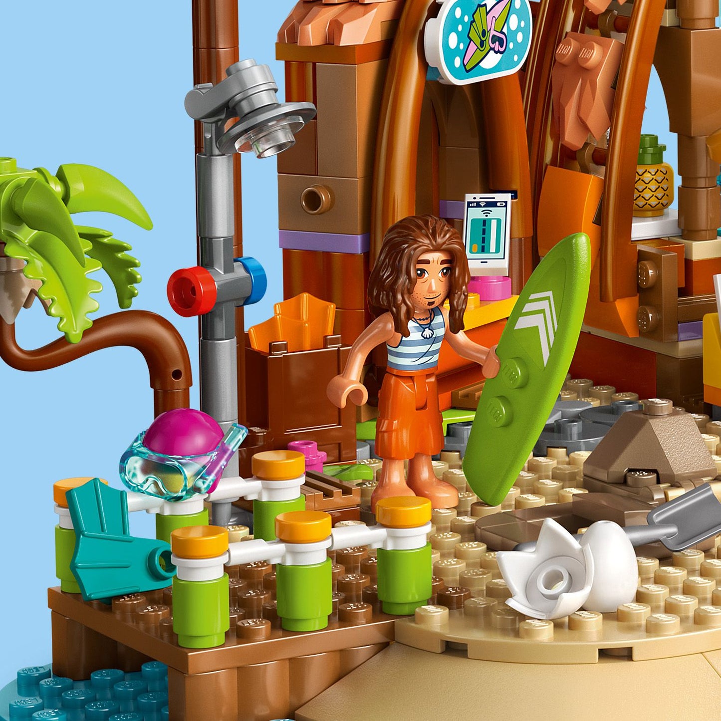 LEGO® Friends™ Family Vacation Beach Resort - Đồ Chơi Lắp Ráp Khu Nghỉ Dưỡng Bãi Biển - LEGO 42673 - Hình ảnh bổ sung 7