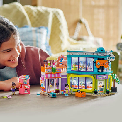 LEGO® Friends™ Comic Book and Game Store - Đồ chơi lắp ráp Cửa hàng truyện tranh và Trò chơi - LEGO 42674 - Góc nhìn khác 3