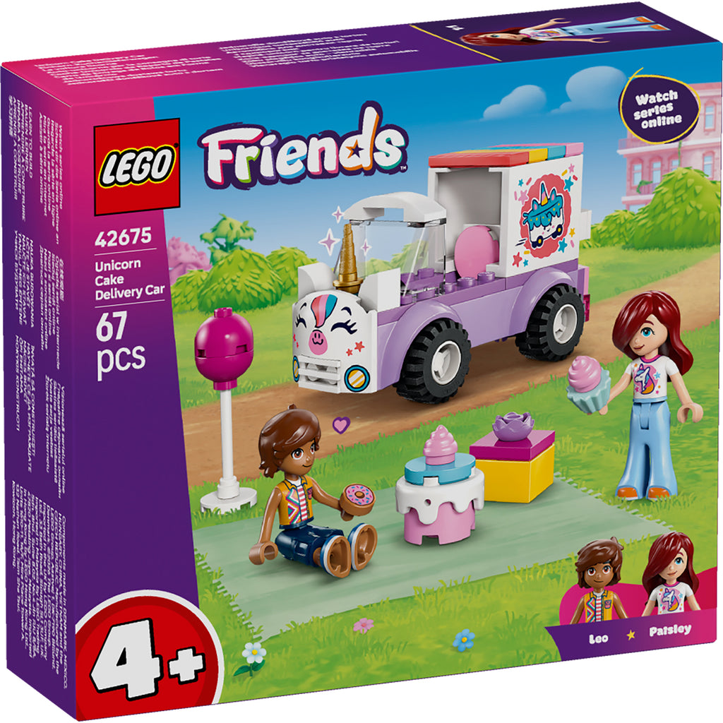 LEGO® Friends Unicorn Cake Delivery Car - Xe Giao Bánh Kỳ Lân Đồ Chơi Lắp Ráp LEGO Friends 42675 - Hình ảnh sản phẩm