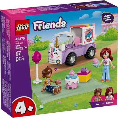 LEGO® Friends Unicorn Cake Delivery Car - Xe Giao Bánh Kỳ Lân Đồ Chơi Lắp Ráp LEGO Friends 42675 - Hình ảnh sản phẩm