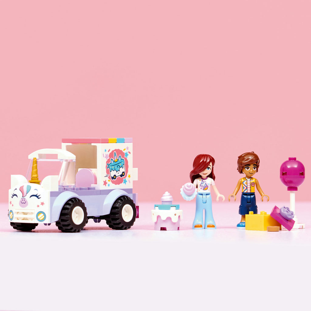 LEGO® Friends Unicorn Cake Delivery Car - Xe Giao Bánh Kỳ Lân Đồ Chơi Lắp Ráp LEGO Friends 42675 - Hình ảnh bổ sung 5