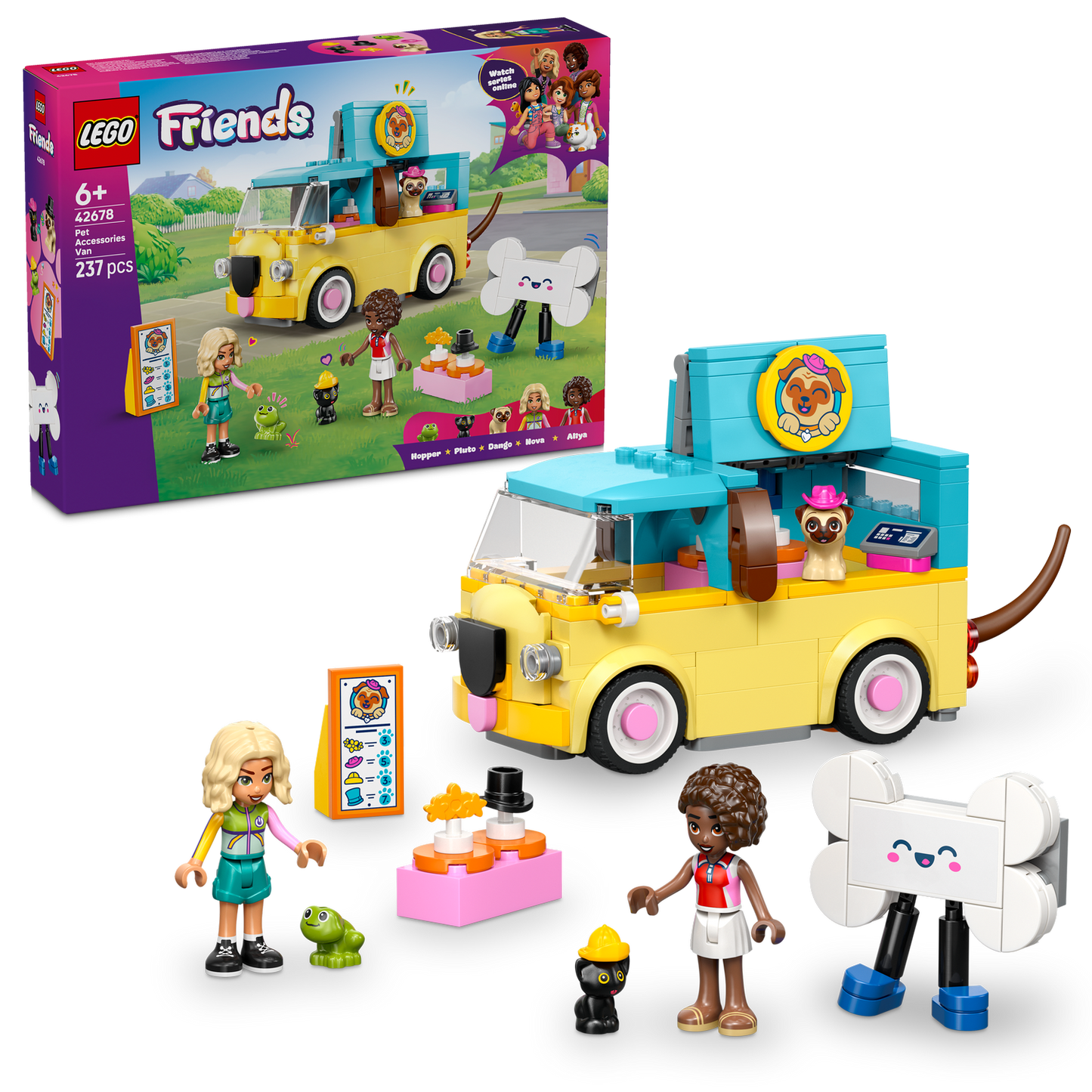 LEGO® Friends Pet Accessories Van - Xe Phụ Kiện Thú Cưng - LEGO 42678