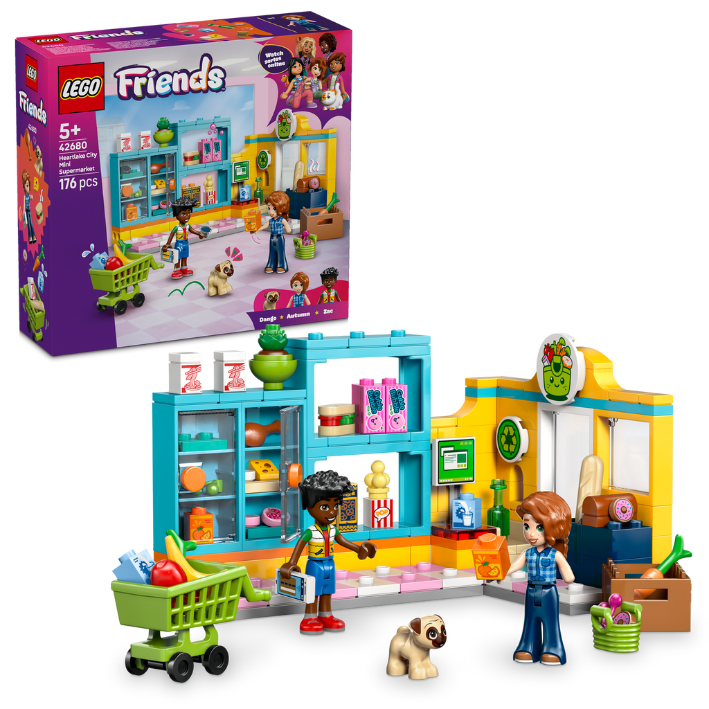 LEGO® Friends Heartlake City Mini Supermarket - Đồ chơi lắp ráp Siêu thị Mini LEGO 42680 LEGO - ảnh 6 - Lego