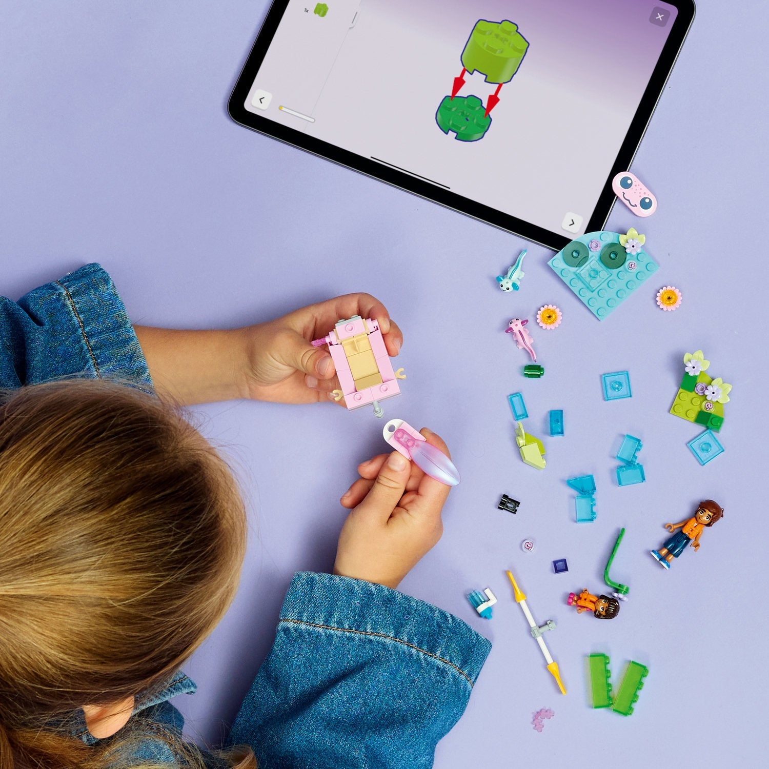 LEGO® Friends Axolotl Adventure Boat - Thuyền Khám Phá Kỳ Nhông Axolotl (42681) - Hình ảnh bổ sung 4