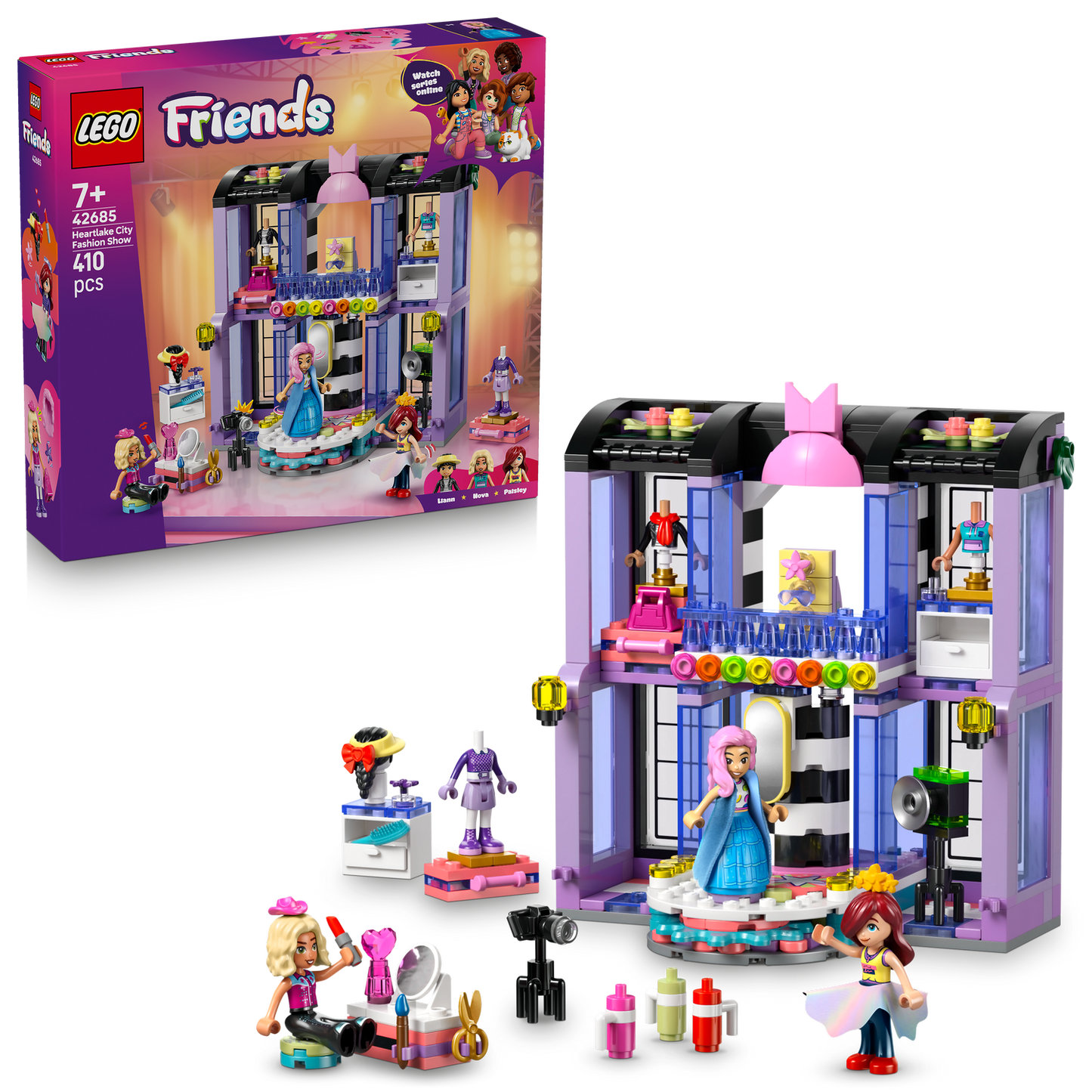 LEGO® Friends Heartlake City Fashion Show - Đồ Chơi Lắp Ráp Buổi Trình Diễn Thời Trang Heartlake (42685) - LEGO - Hình ảnh bổ sung 7