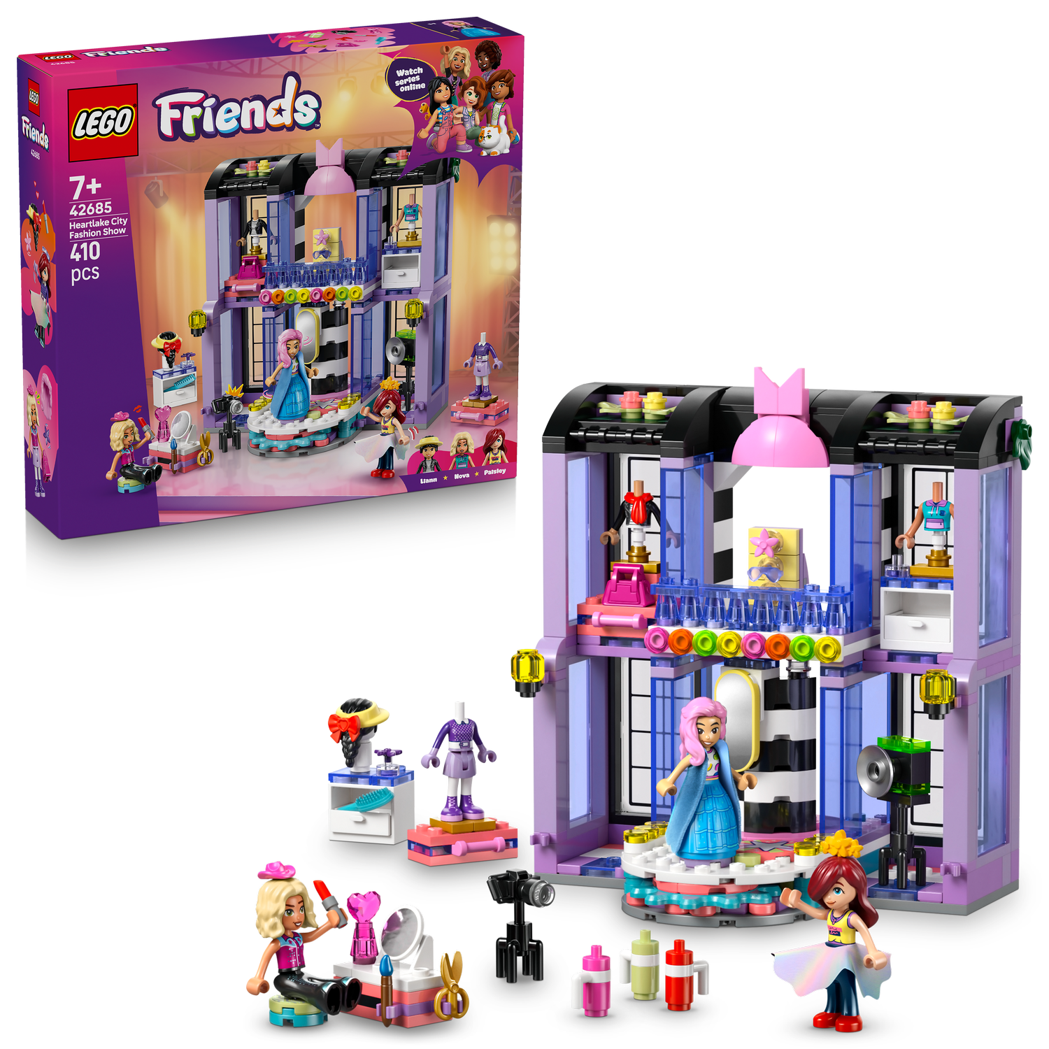 LEGO® Friends Heartlake City Fashion Show - Đồ Chơi Lắp Ráp Buổi Trình Diễn Thời Trang Heartlake (42685) - LEGO - Hình ảnh bổ sung 7