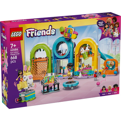 LEGO® Friends Fun Indoor Playground - Bộ đồ chơi lắp ráp khu vui chơi trong nhà - LEGO 42686 - Hình ảnh sản phẩm