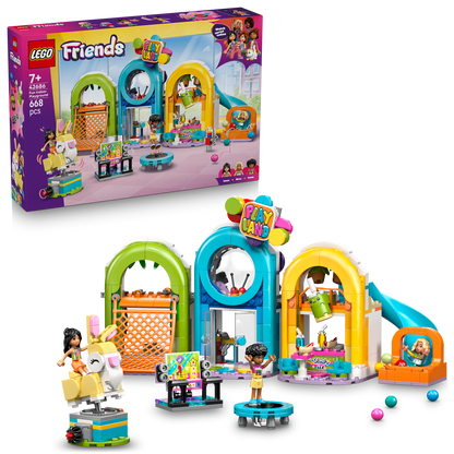 LEGO® Friends Fun Indoor Playground - Bộ đồ chơi lắp ráp khu vui chơi trong nhà - LEGO 42686