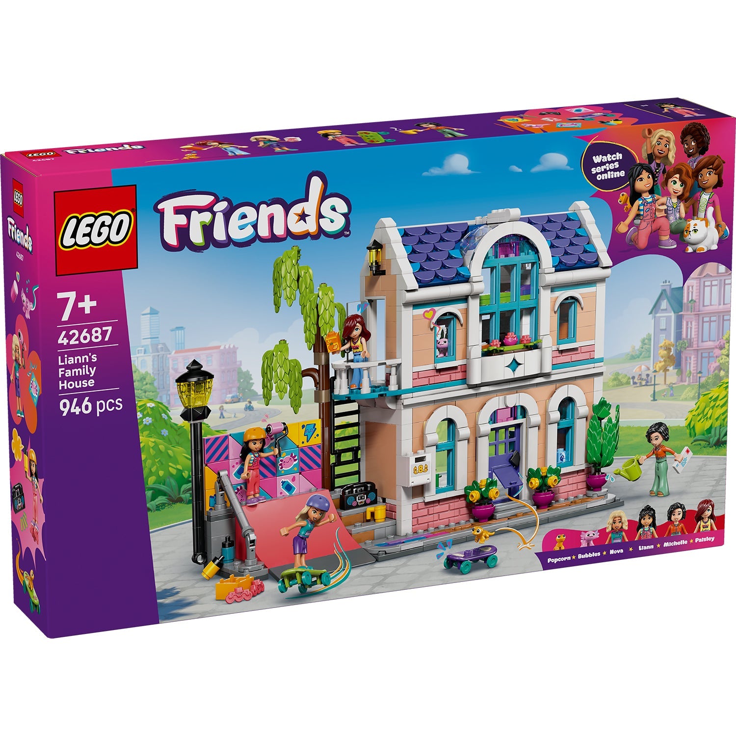 LEGO® Friends Liann’s Family House - Đồ Chơi Lắp Ráp Ngôi Nhà Của Gia Đình Liann - LEGO 42687 - Hình ảnh sản phẩm