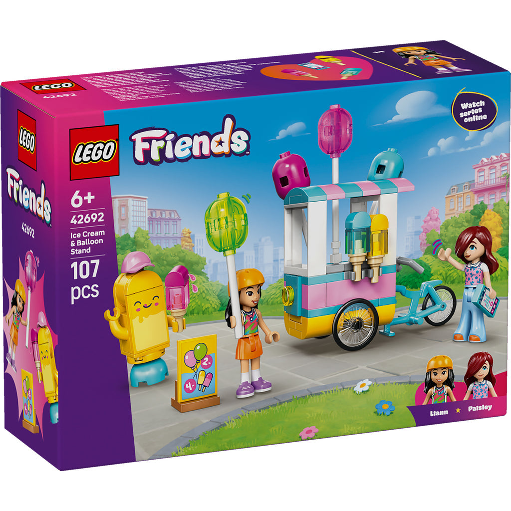 LEGO® Friends Ice Cream & Balloon Stand - Đồ chơi lắp ráp Quầy Kem và Bong Bóng 42692 - Hình ảnh sản phẩm