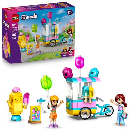 LEGO® Friends Ice Cream & Balloon Stand - Đồ chơi lắp ráp Quầy Kem và Bong Bóng 42692 LEGO - ảnh 2 - Lego Sets