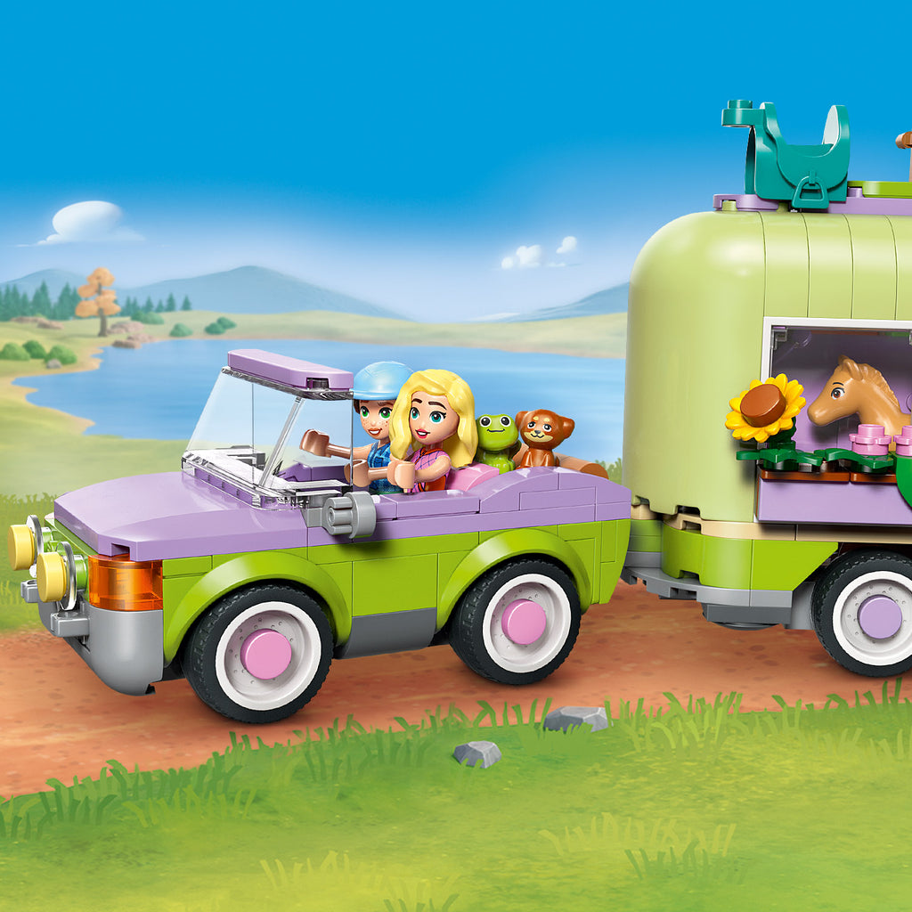 LEGO® Friends Horse & Baby Foal Trailer - Đồ Chơi Lắp Ráp Xe Kéo Ngựa LEGO 42695 - Hình ảnh bổ sung 7