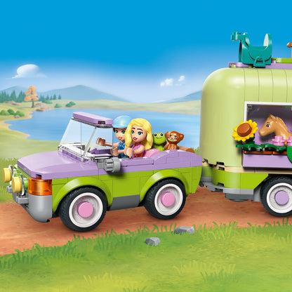 LEGO® Friends Horse & Baby Foal Trailer - Đồ Chơi Lắp Ráp Xe Kéo Ngựa LEGO 42695 - Hình ảnh bổ sung 7