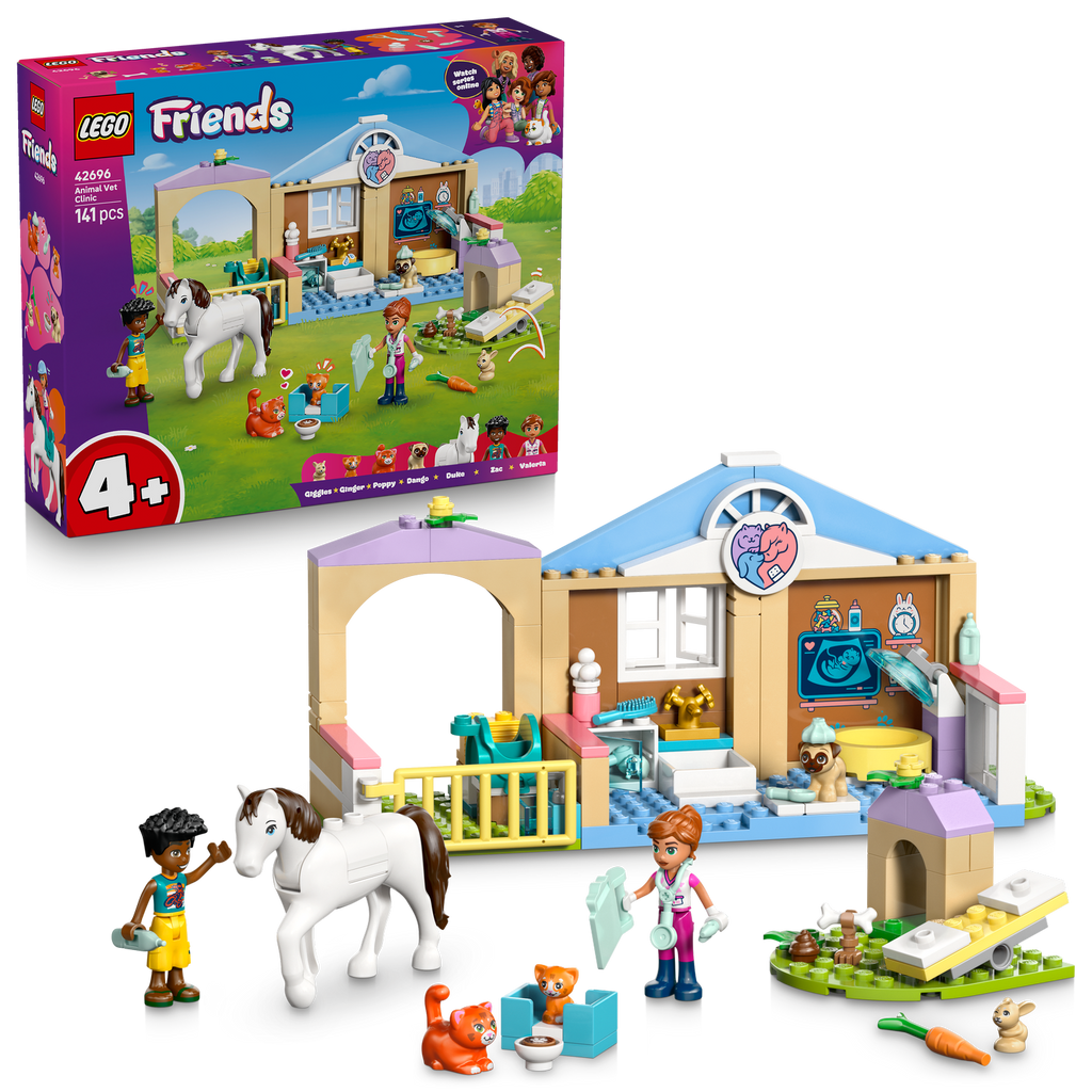 LEGO® Friends Animal Vet Clinic Phòng Khám Thú Y Cho Bé 4+ 42696 - Hình ảnh bổ sung 9