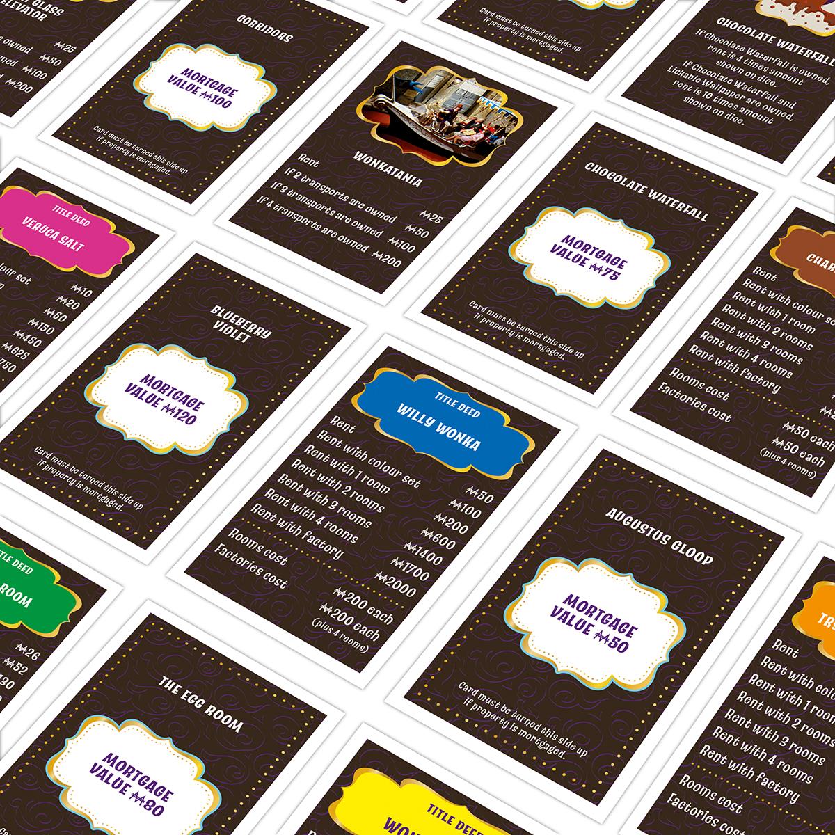 Willy Wonka and the Chocolate Factory Monopoly Board Game - Cờ Tỷ Phú Bản Đặc Biệt - Winning Moves - Hình ảnh bổ sung 4