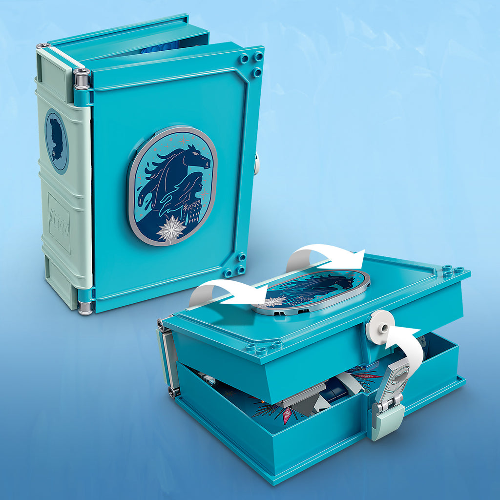 LEGO® Disney™ Elsa and the Nokk Storybook Adventures - Đồ chơi lắp ráp Sách truyện Frozen 2 - LEGO 43189