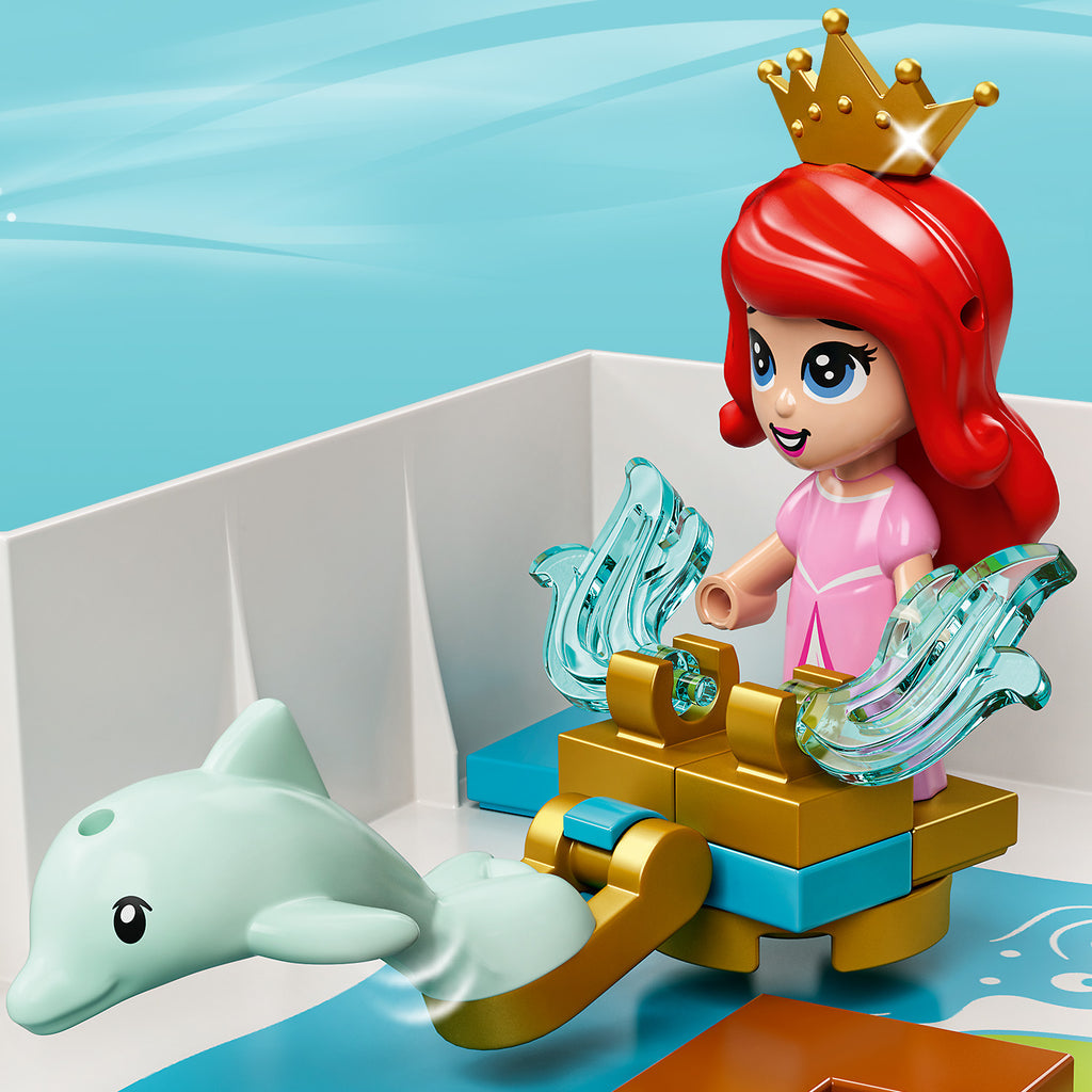 LEGO® Disney™ Ariel, Belle, Cinderella and Tiana’s Storybook Adventures - Đồ chơi lắp ráp Sách Phiêu Lưu Công Chúa - LEGO 431