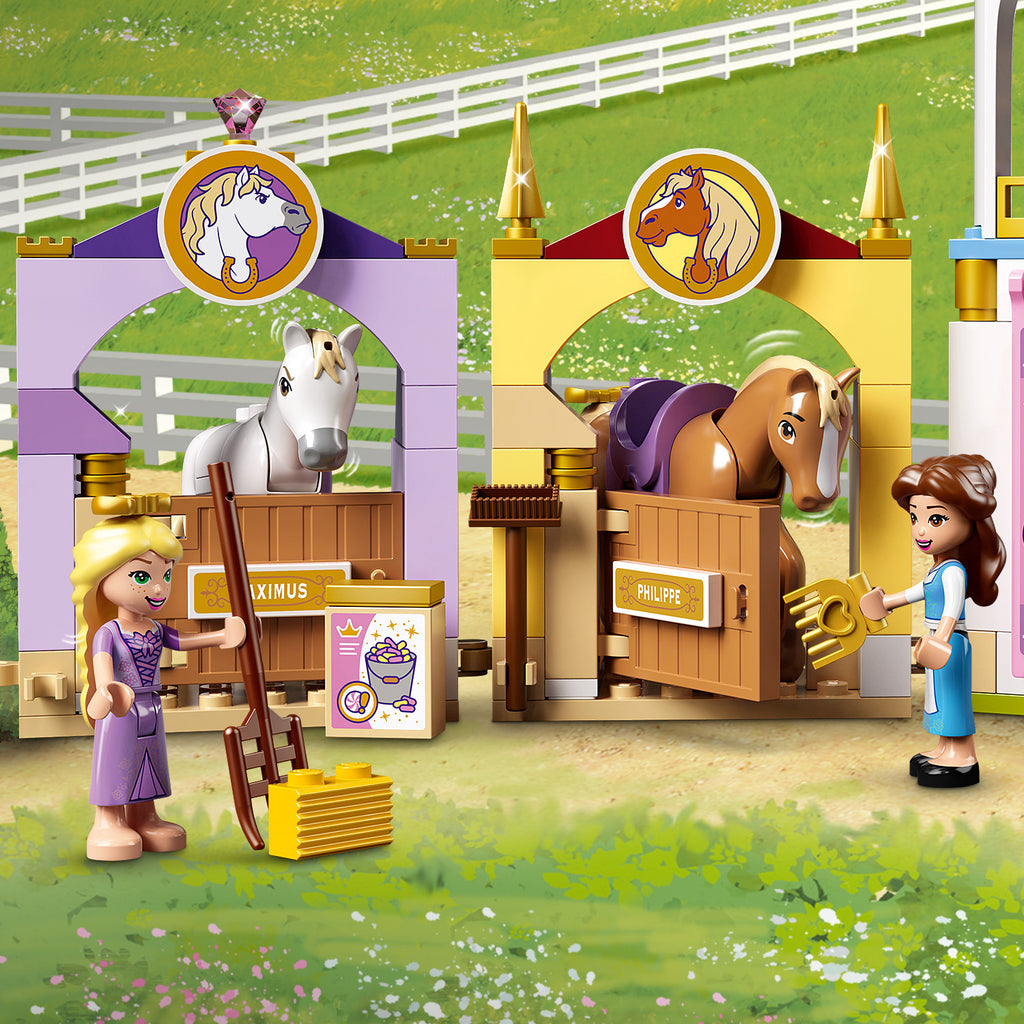 LEGO® Disney Belle and Rapunzel’s Royal Stables - Đồ chơi lắp ráp Chuồng ngựa Hoàng gia LEGO 43195 LEGO - ảnh 6 - LEGO | Disn