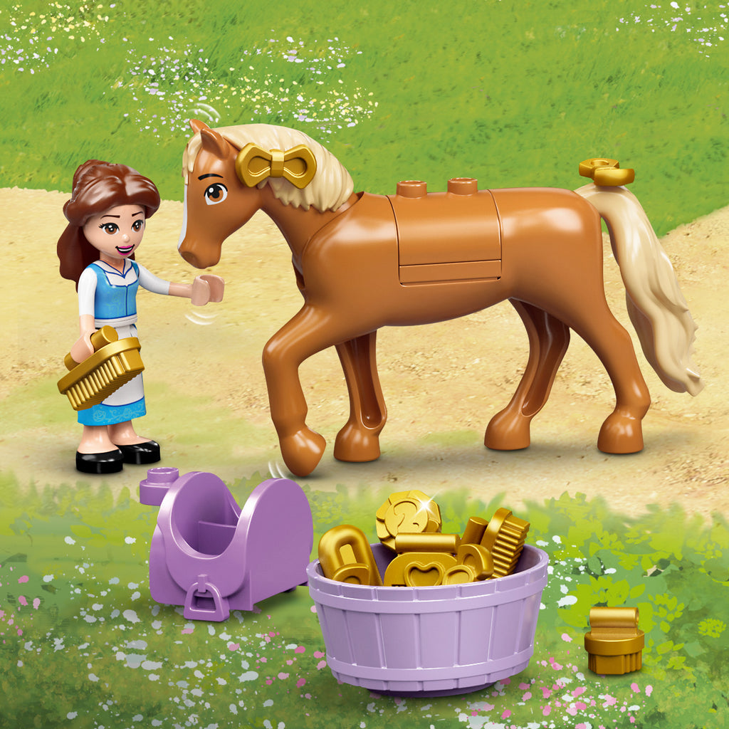 LEGO® Disney Belle and Rapunzel’s Royal Stables - Đồ chơi lắp ráp Chuồng ngựa Hoàng gia LEGO 43195