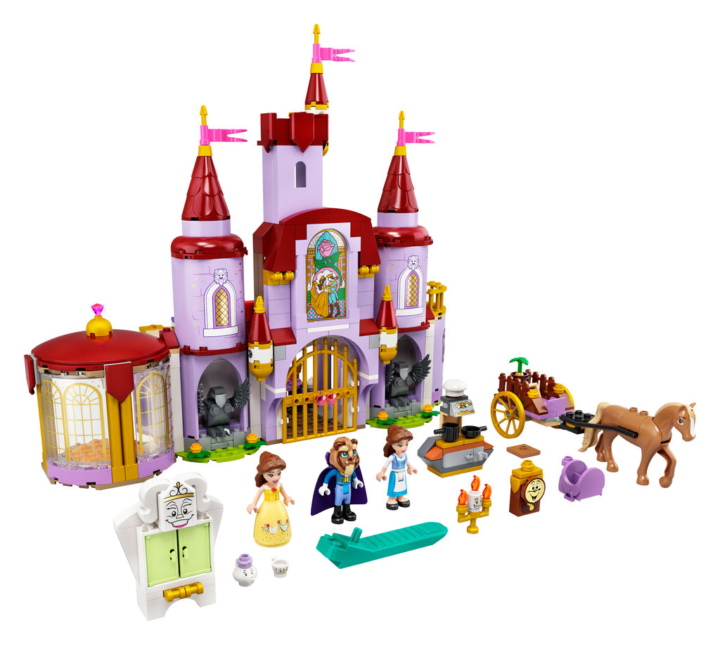 LEGO® Disney™ Belle and the Beasts Castle - Bộ Lắp Ráp Lâu Đài Công Chúa Belle và Quái Vật - LEGO 43196 - Hình ảnh chi tiết 2