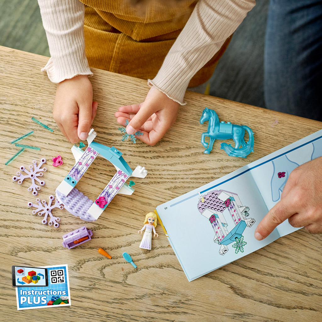 LEGO® Disney™ Elsa and the Nokk’s Ice Stable - Đồ chơi lắp ráp Chuồng Ngựa Băng của Elsa - LEGO 43209 LEGO - ảnh 5 - Lego