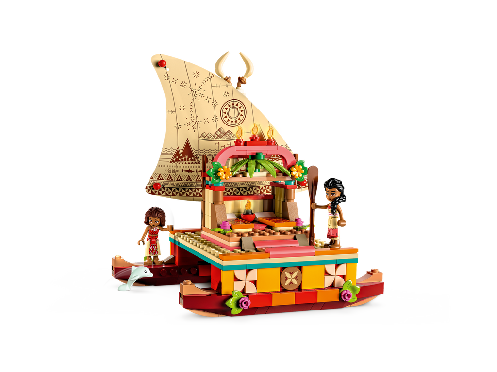 LEGO® Disney™ Moana’s Wayfinding Boat - Thuyền Thám Hiểm Moana - LEGO 43210 - Góc nhìn khác 3
