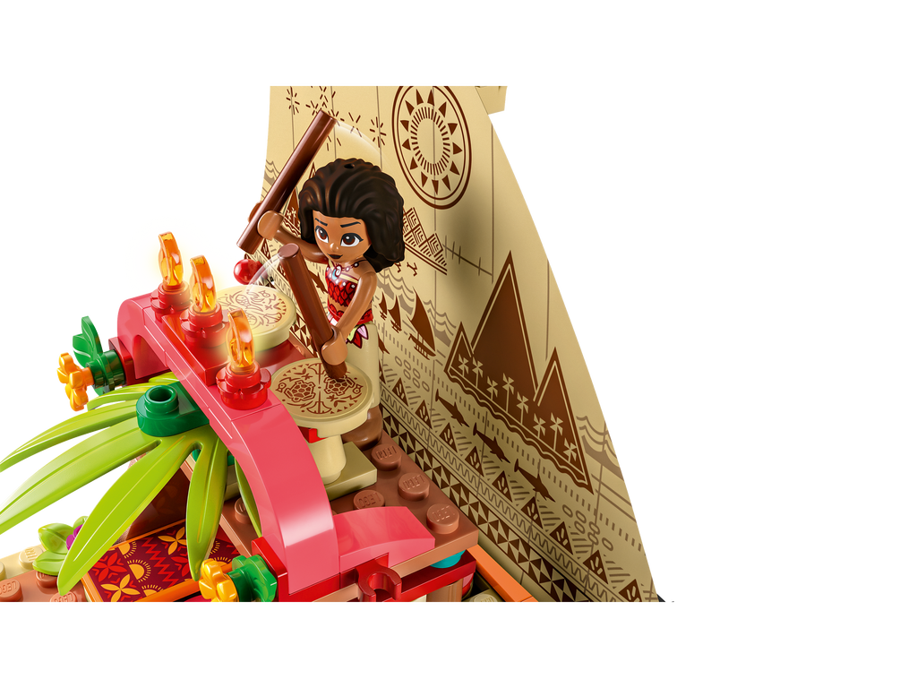 LEGO® Disney™ Moana’s Wayfinding Boat - Thuyền Thám Hiểm Moana - LEGO 43210 - Hình ảnh bổ sung 4