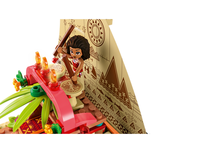 LEGO® Disney™ Moana’s Wayfinding Boat - Thuyền Thám Hiểm Moana - LEGO 43210 - Hình ảnh bổ sung 4