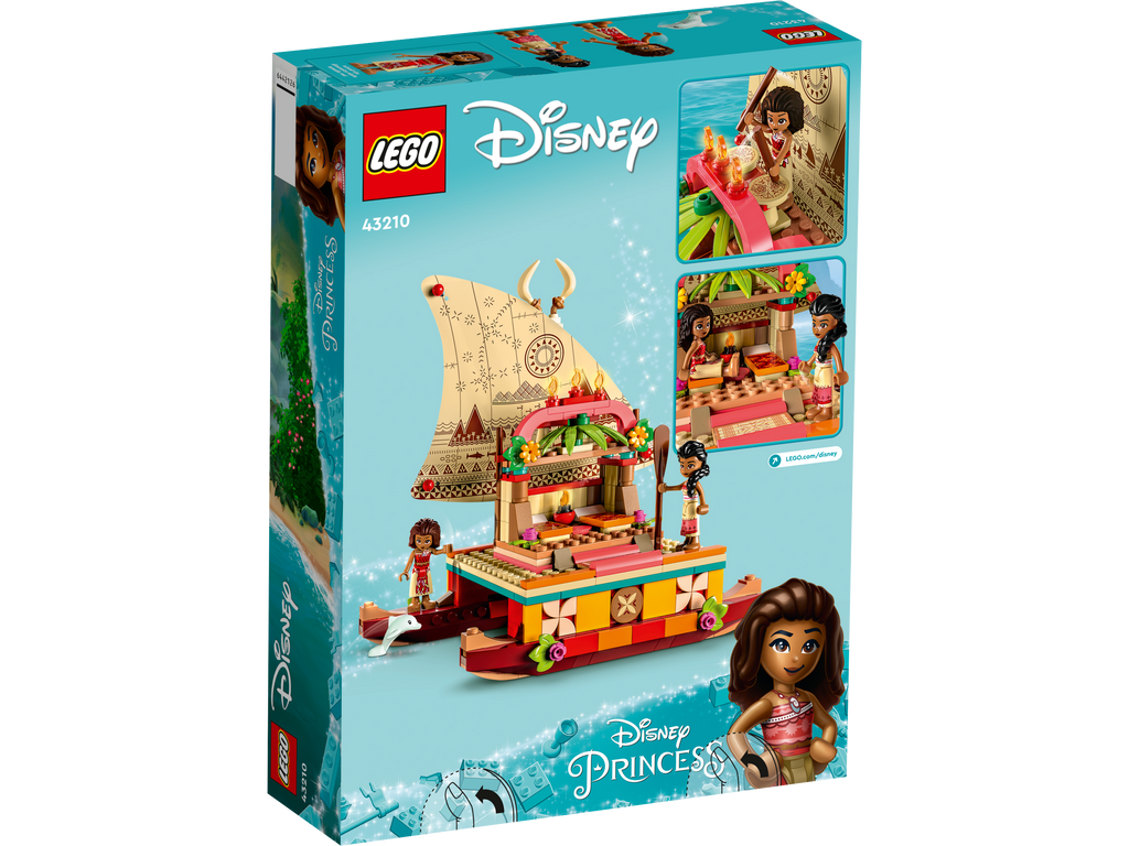 LEGO® Disney™ Moana’s Wayfinding Boat - Thuyền Thám Hiểm Moana - LEGO 43210 - Hình ảnh bổ sung 6