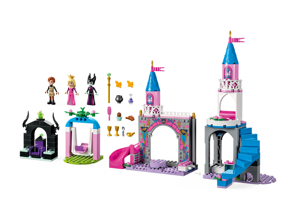 LEGO® Disney™ Aurora’s Castle - Lâu Đài Công Chúa Aurora - LEGO (43211) - Góc nhìn khác 3