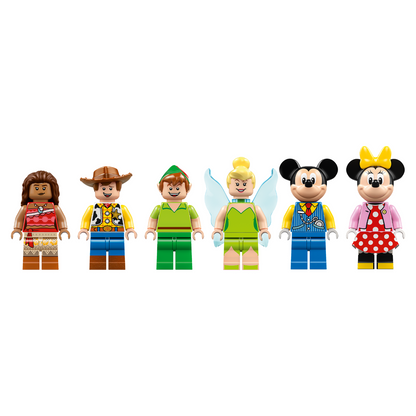 LEGO® Disney™: Disney Celebration Train - Bộ Đồ Chơi Lắp Ráp Đoàn Tàu Kỷ Niệm 100 Năm Disney 43212 - Góc nhìn khác 3