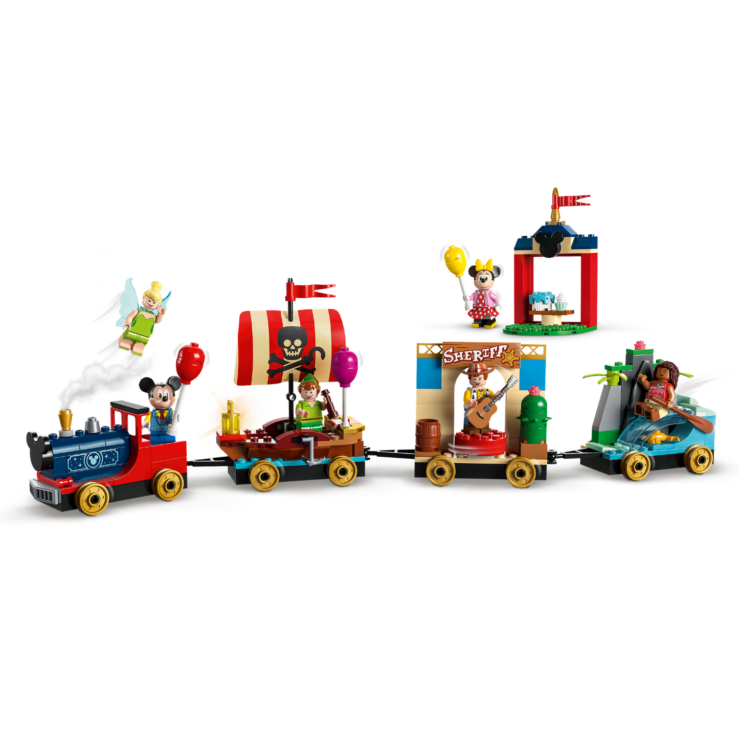 LEGO® Disney™: Disney Celebration Train - Bộ Đồ Chơi Lắp Ráp Đoàn Tàu Kỷ Niệm 100 Năm Disney 43212 - Hình ảnh chi tiết 2