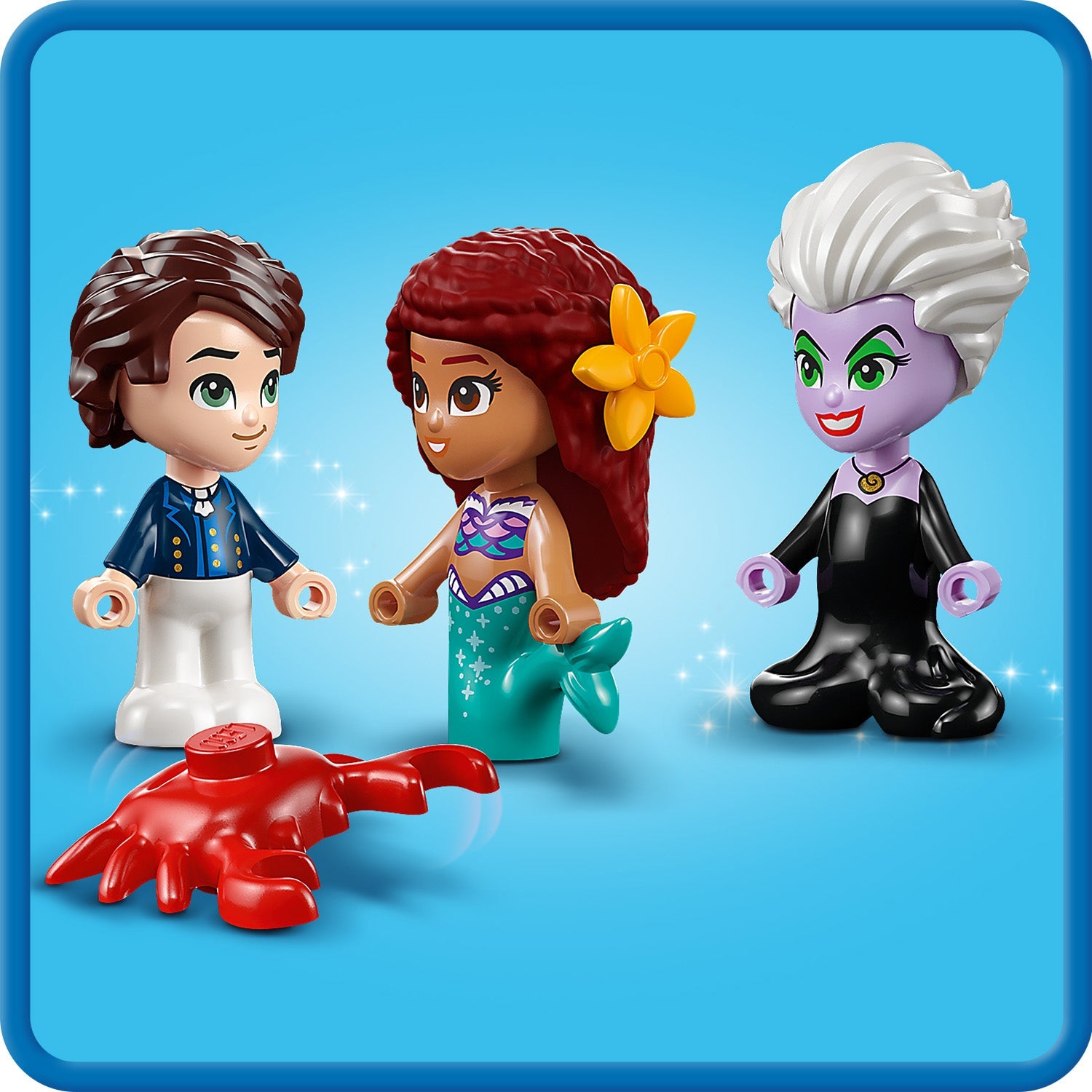 LEGO® Disney™ The Little Mermaid Story Book - Đồ Chơi Lắp Ráp Sách Truyện Nàng Tiên Cá - LEGO 43213 LEGO - ảnh 1 - LEGO Sets
