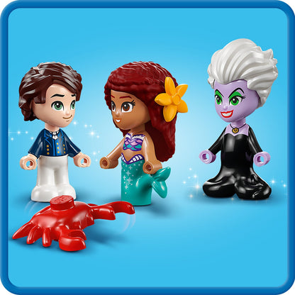 LEGO® Disney™ The Little Mermaid Story Book - Đồ Chơi Lắp Ráp Sách Truyện Nàng Tiên Cá - LEGO 43213 LEGO - ảnh 1 - LEGO Sets