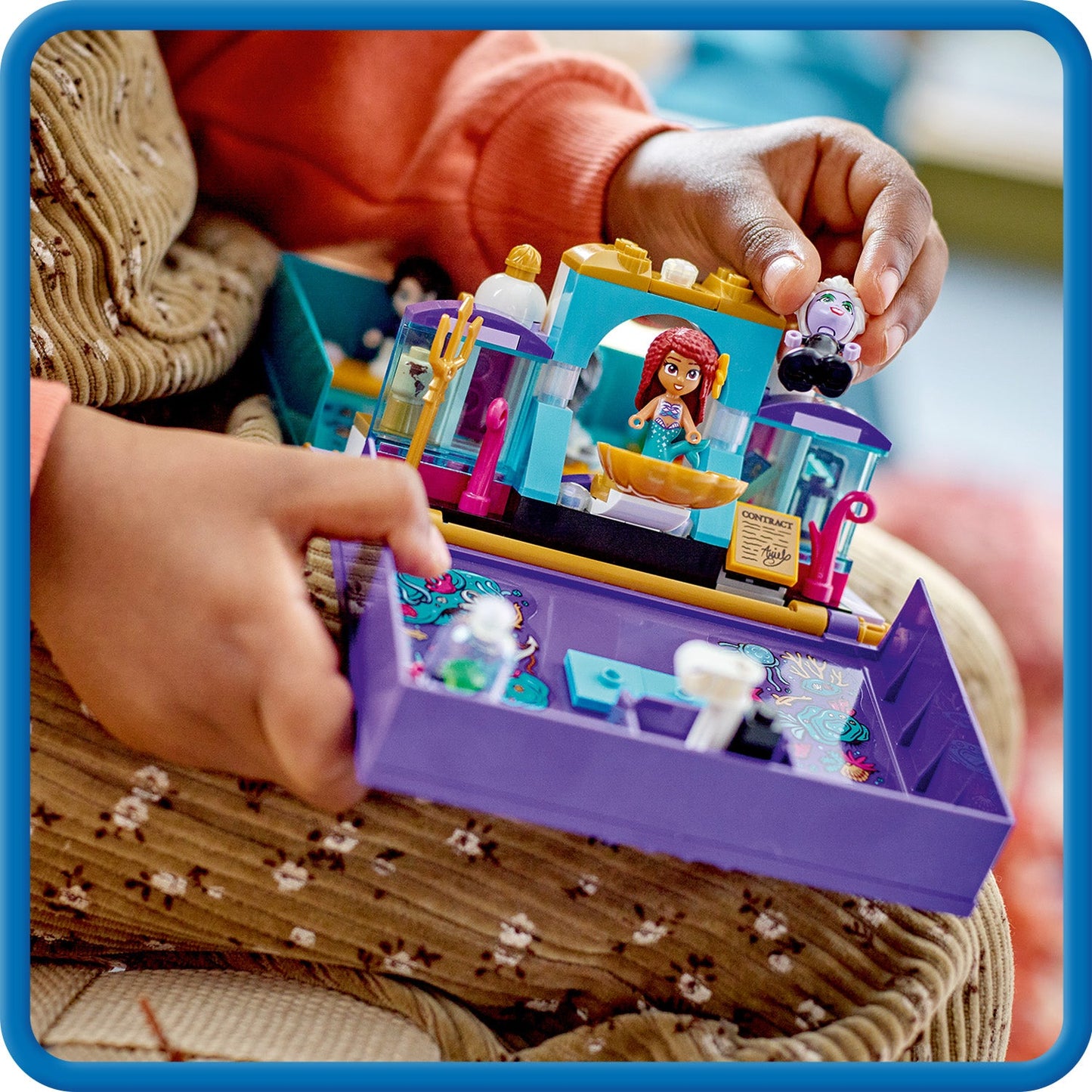 LEGO® Disney™ The Little Mermaid Story Book - Đồ Chơi Lắp Ráp Sách Truyện Nàng Tiên Cá - LEGO 43213 LEGO - ảnh 3 - LEGO Sets