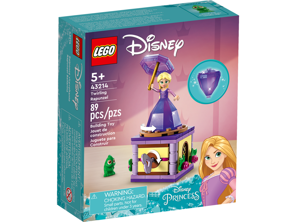 LEGO® Disney™ Twirling Rapunzel - Đồ Chơi Lắp Ráp Công Chúa Tóc Mây Xoay Tròn (43214) - Hình ảnh sản phẩm