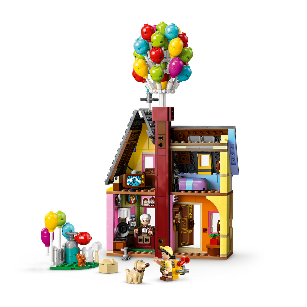 LEGO® Disney™ 'Up' House - Đồ chơi lắp ráp Ngôi nhà bóng bay Disney Pixar 43217 - Góc nhìn khác 3