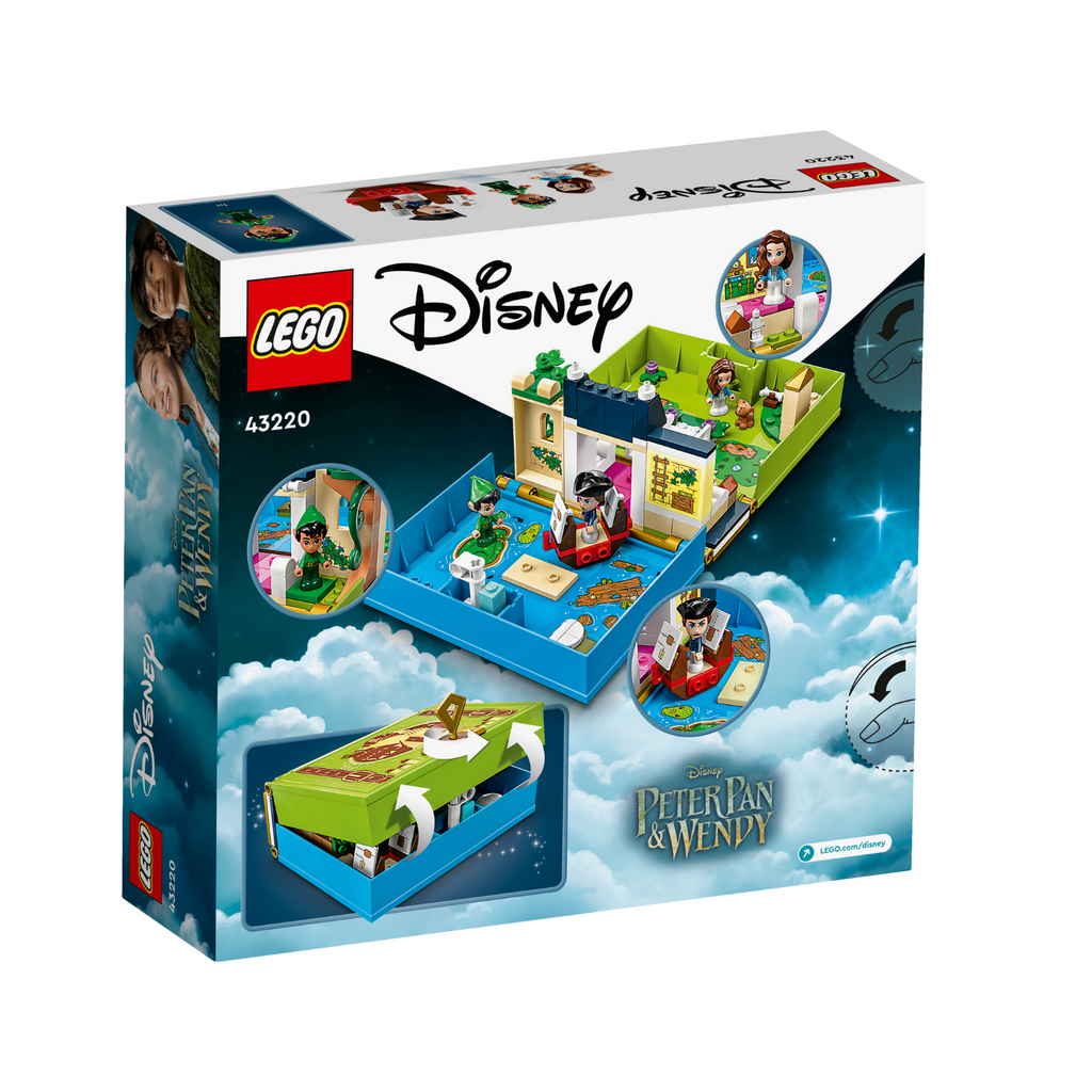 LEGO® Disney™ Peter Pan & Wendy's Storybook Adventure - Đồ Chơi Lắp Ráp Cuốn Sách Phiêu Lưu LEGO 43220 - Hình ảnh bổ sung 4